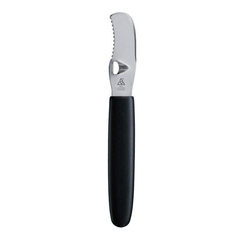 triangle Orange Peeler - Includes Serrated Blade, Smooth Blade & Channel Knife for Peeling & Decorating Citrus Fruits - Ergonomic Handle - Dishwasher Safe - Made in Germany - Image 1